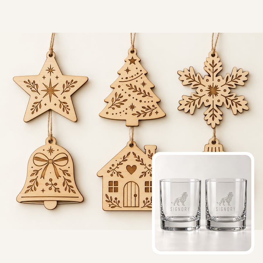 Family Christmas set (illustrative image)