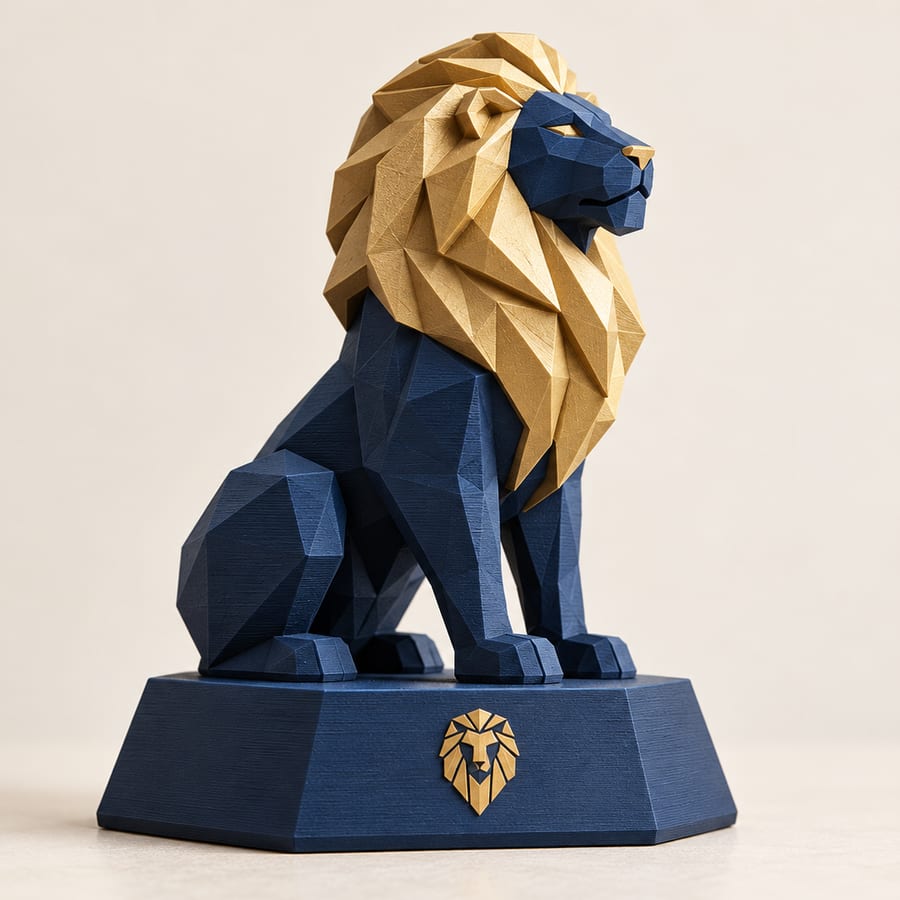 Personalised trophy or figurine (illustrative image)