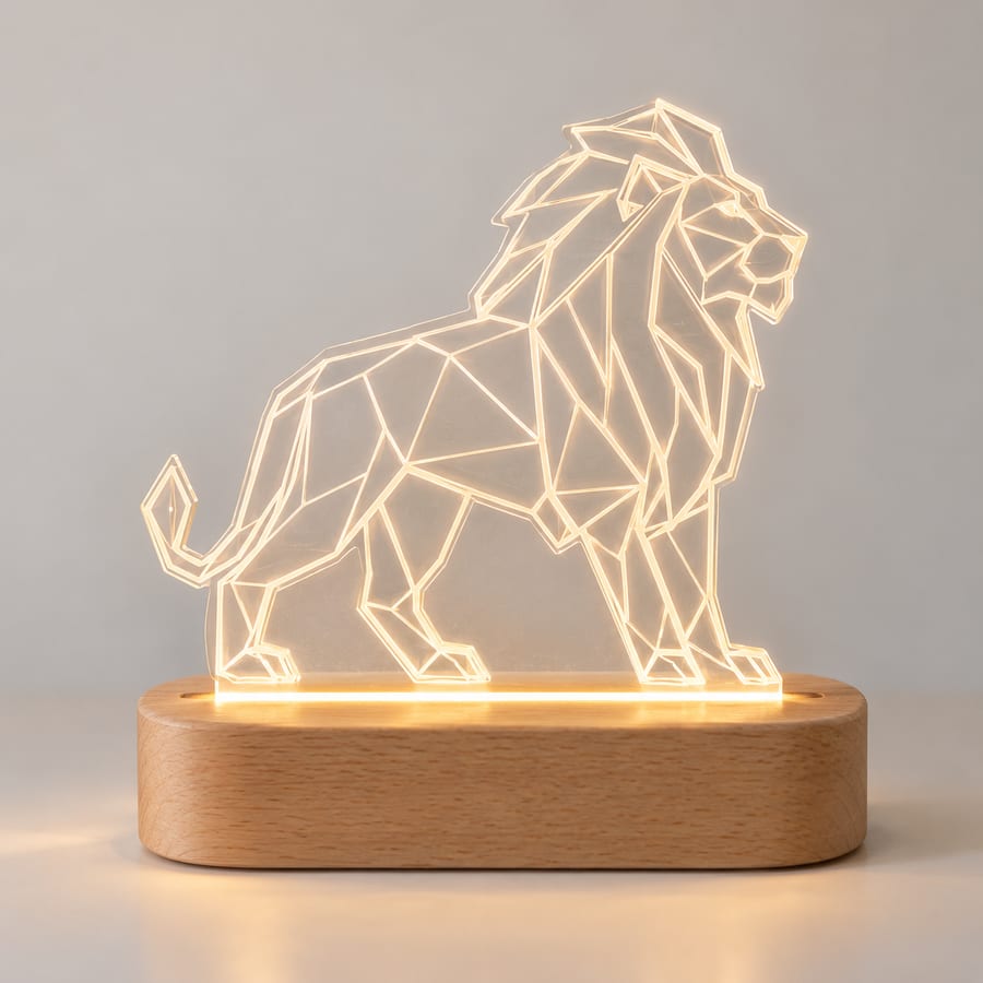 Night light with a name (illustrative image)